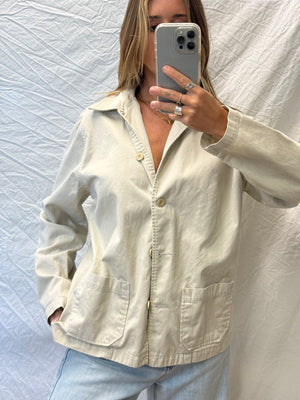 Y2K Khaki Cotton Jacket