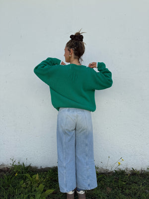 Vtg Cotton Country Club Sweater