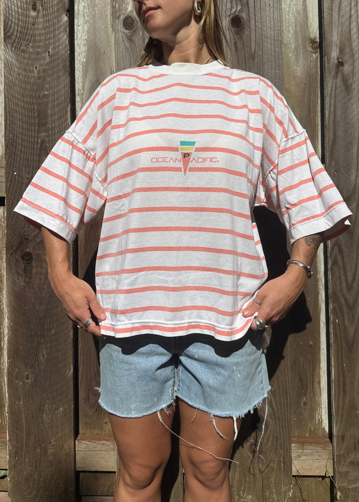 80's Ocean Pacific Peach Tee