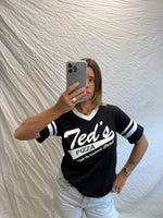 Vintage Ted's Pizza Ringer Tee