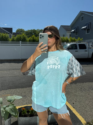 Mismatch Top - Peppy