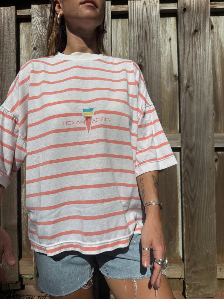 80's Ocean Pacific Peach Tee