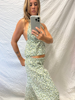 Handmade Bedsheet Pants - Low Rise 26"