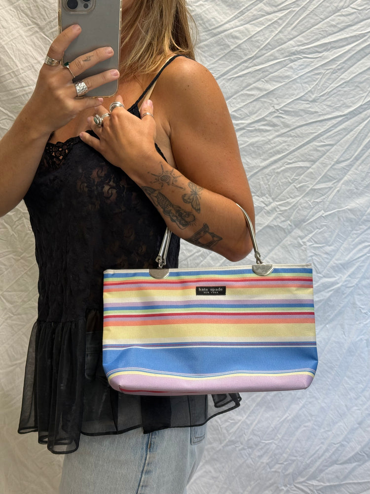 Pastel Stripe Kate Spade Bag