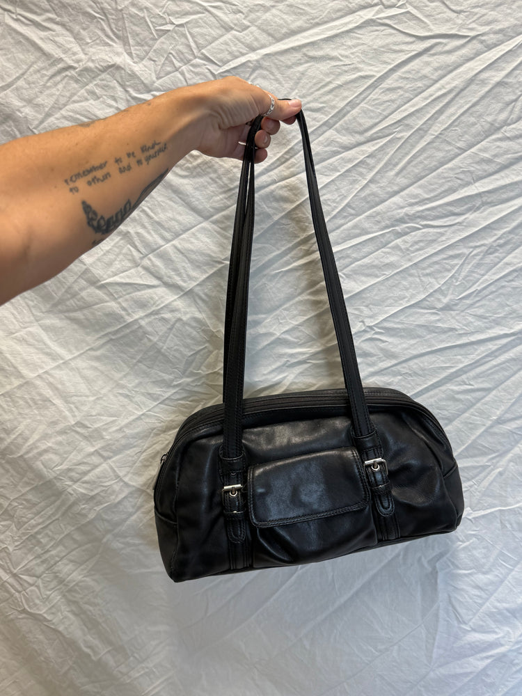 90's Leather Shoulder Bag