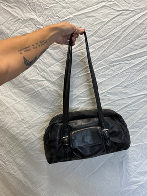 90's Leather Shoulder Bag