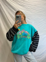 Reworked Mismatch Crewneck - XL