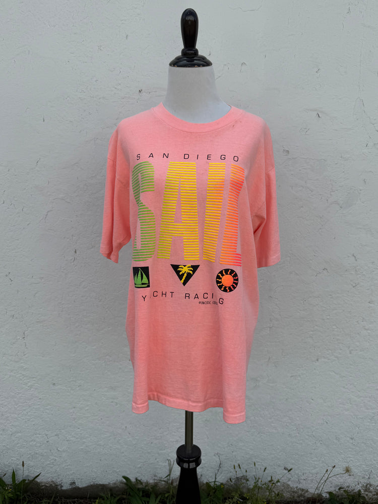 San Diego Sail - Single Stitch Tee