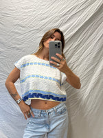 Handmade Towel Top - Daisy Chains