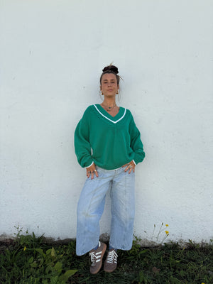 Vtg Cotton Country Club Sweater