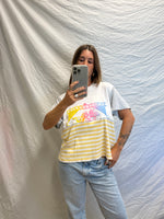 Mismatch Top - Jockey Stripe