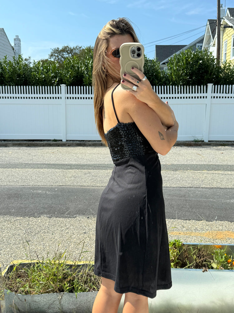 90’s Sequin Stretch Mini