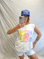 Vintage Polo Club Cutoff Sweatshirt