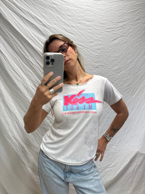 1985 Kiss FM Paper Thin Tee