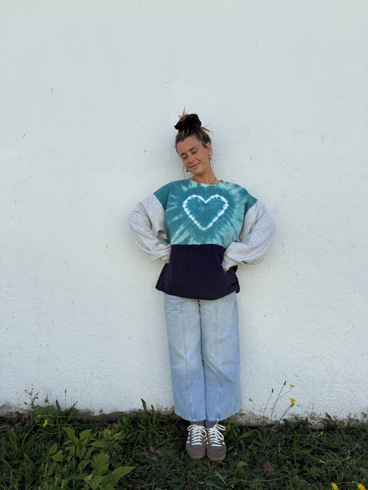 Mismatch Sweatshirt - Luv Knit
