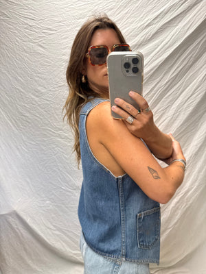 The Perfect Vtg Denim Vest