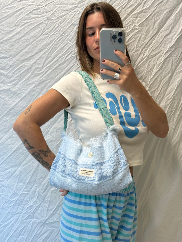 Handmade Towel Bag - Mini Fringe