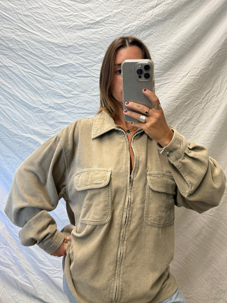 Vintage Quiksilver Cord Zippy