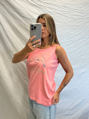 Vintage Clearwater Beach Single Stitch Tank