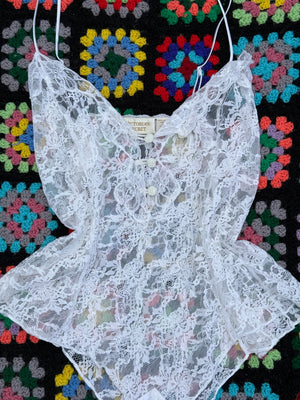 90's VS Lace Teddy