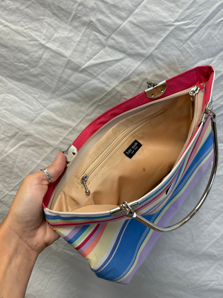 Pastel Stripe Kate Spade Bag