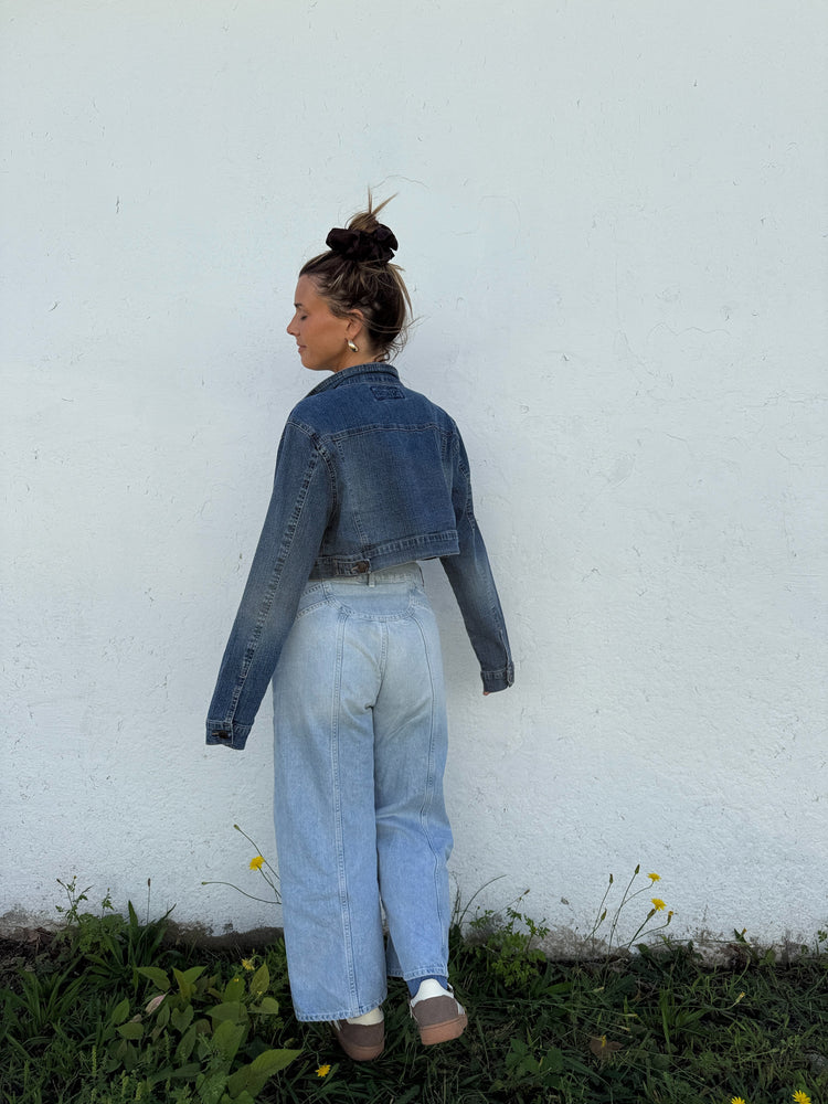 Y2K Crop Denim Jacket