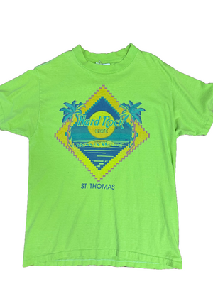Vintage Lime Hard Rock Tee
