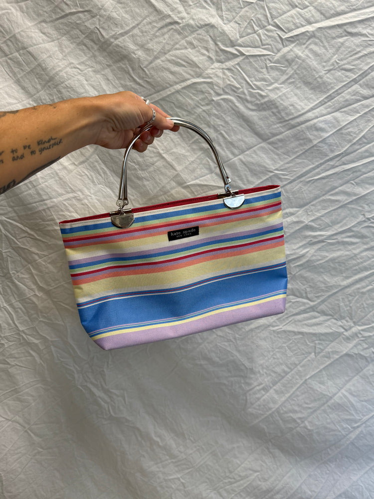 Pastel Stripe Kate Spade Bag