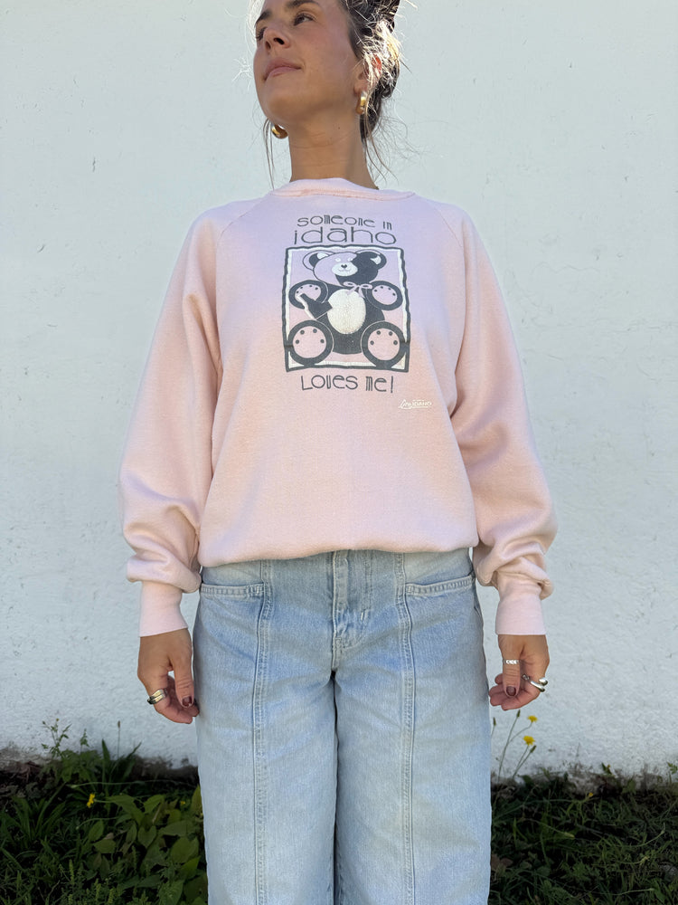 80's Idaho Teddy Crewneck