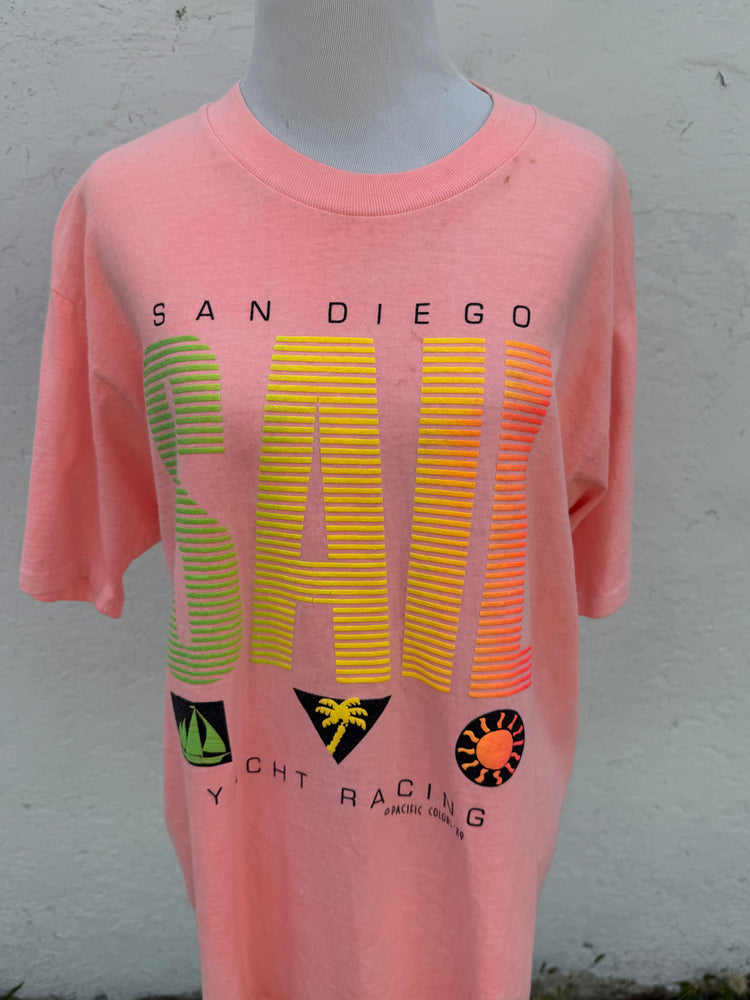 San Diego Sail - Single Stitch Tee