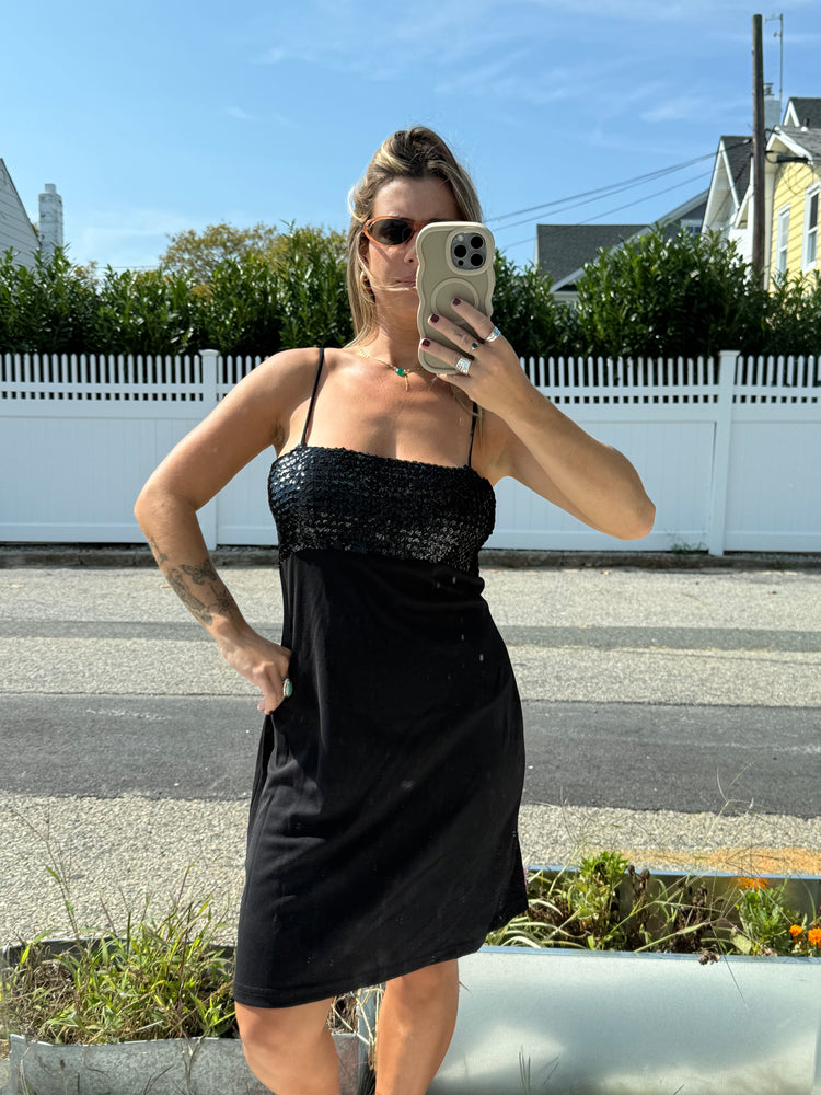 90’s Sequin Stretch Mini