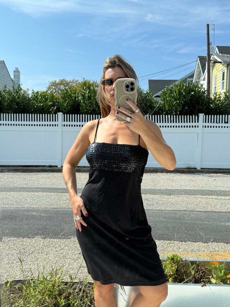 90’s Sequin Stretch Mini