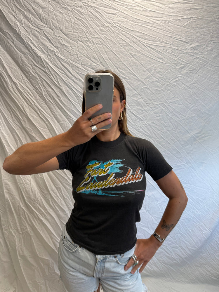 80's Fort Lauderdale Baby Tee