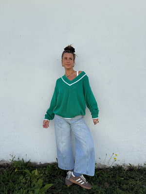 Vtg Cotton Country Club Sweater