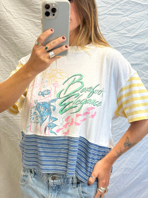 Mismatch Top - Barefoot Elegance