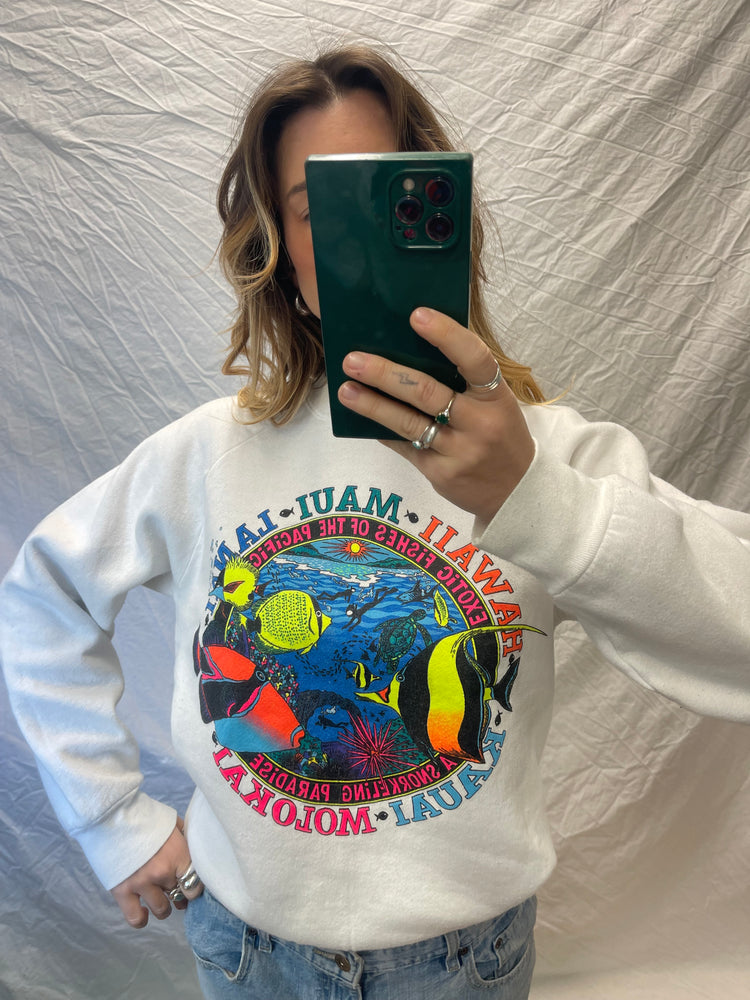 80's Hawaiian Islands Crewneck