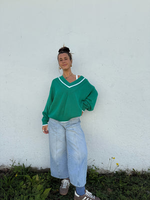 Vtg Cotton Country Club Sweater