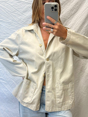 Y2K Khaki Cotton Jacket