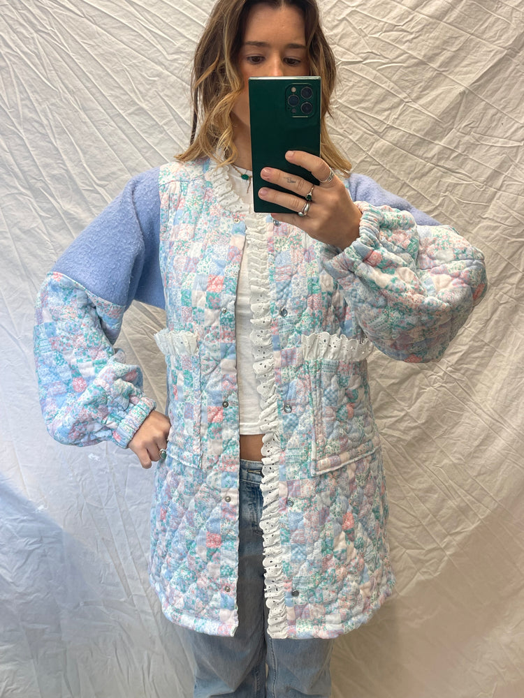 Handmade Quilted Jacket - Large