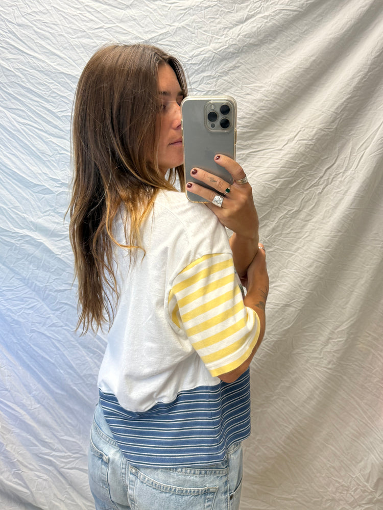 Mismatch Top - Barefoot Elegance