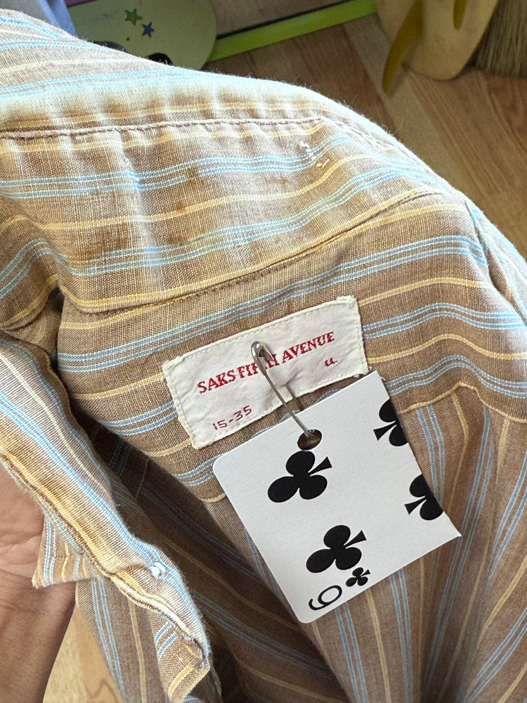 70's Saks Fifth Ave Button Down