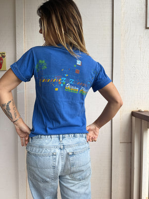 Vintage OP Surf Tropical Single Stitch Tee