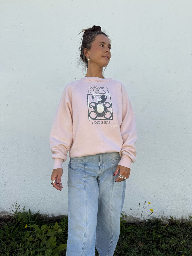 80's Idaho Teddy Crewneck