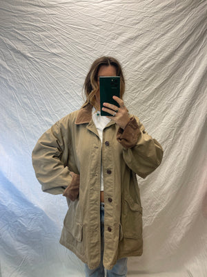 Corduroy + Canvas Chore Coat