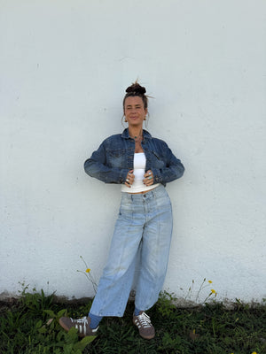 Y2K Crop Denim Jacket