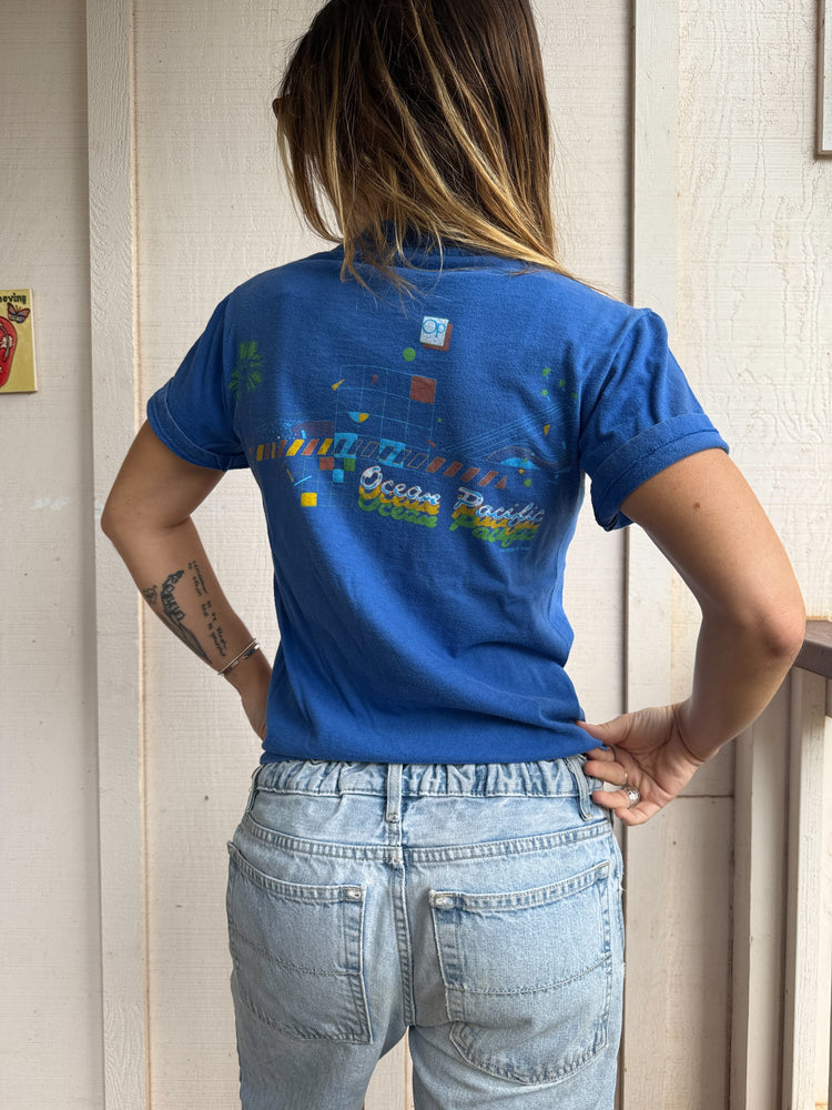 Vintage OP Surf Tropical Single Stitch Tee