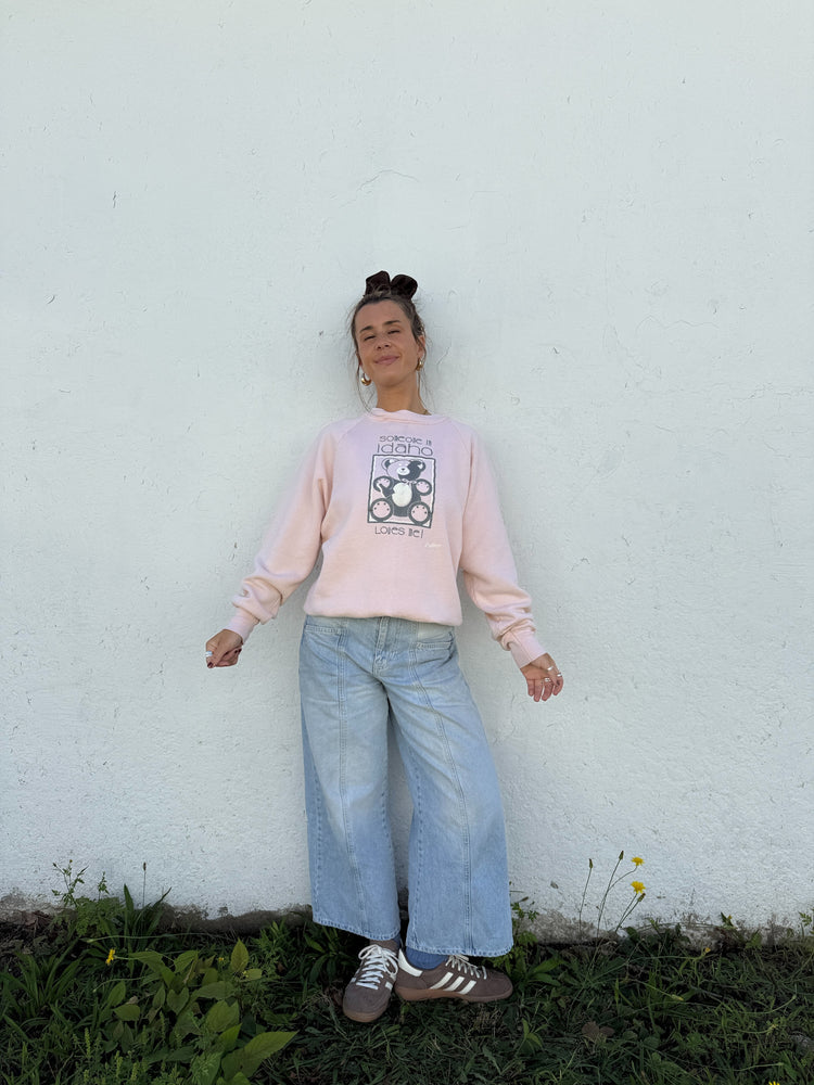 80's Idaho Teddy Crewneck