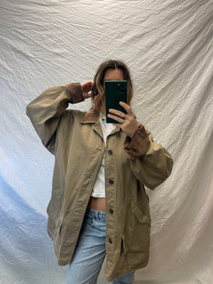 Corduroy + Canvas Chore Coat