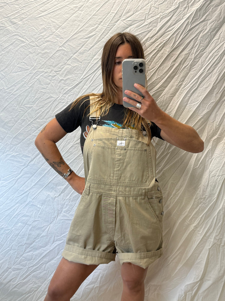 Taupe Calvin Klein Shortalls