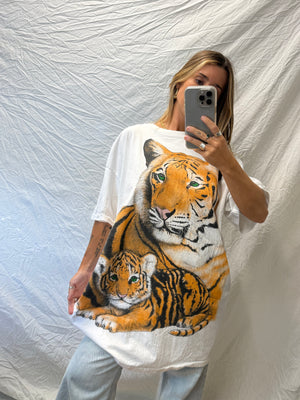 90's Single Stitch Tiger Tee